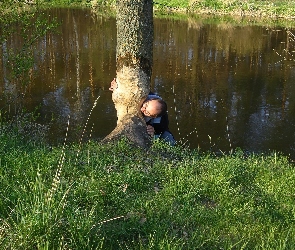 Bóbr, Drzewo, Mężczyzna