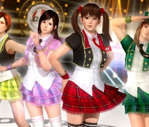 Dead Or Alive 5 Ultimate, Hitomi, Kokoro, Mila, Lei Fang