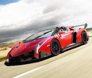 Lamborghini Veneno Roadster, Czerwone