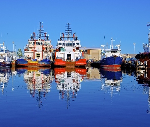 Statki, Port, Fremantle, Australia