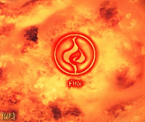 logo, Legacy Of Kain Soul Reaver, ogień