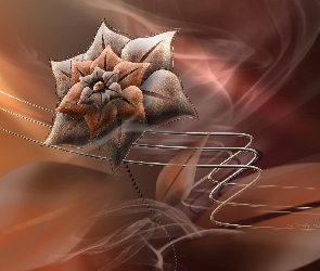 3D, Kwiat, Grafika