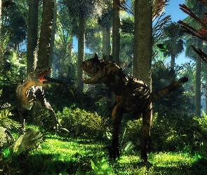 Dinozaury, Las