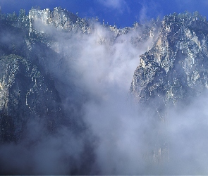 Góra, Chmury
