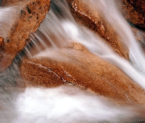 skały, Wodospad