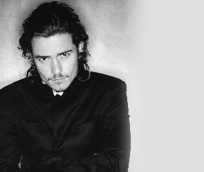 czarny strój, Orlando Bloom