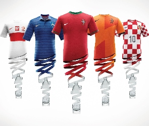 Koszulki, Euro 2012, Piłkarzy