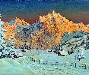 W Górach, Zima, Alois, Arnegger