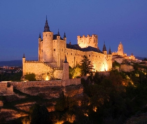 Hiszpania, Segowia, Zamek Alkazar w Segowii, Alcazar de Segovia