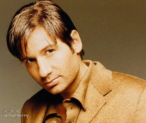 brązowy strój, David Duchovny