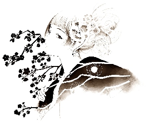 Rysunek, Japonka