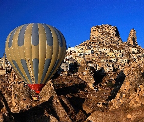 Balon, Ortahisar, Kapadocja, Panorama