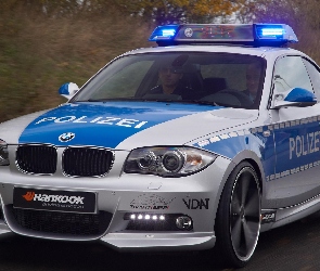 Samochód, BMW, Policja