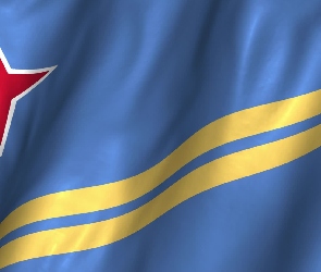 Aruba, Flaga