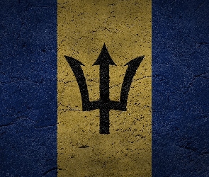 Barbados, Flaga