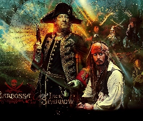 Johnny Depp, Barbossa, Piraci Z Karaibów