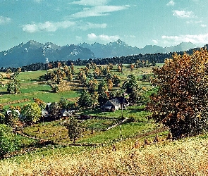 Tatry, Wieś, Pola, Lasy