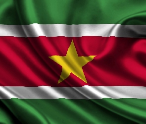 Surinamu, Flaga