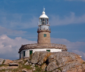 Corrubedo, Skały, Morska, Latarnia, Galicja
