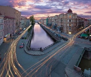 Petersburg, Rosja, Panorama