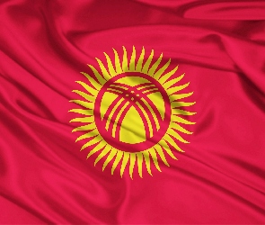 Kirgistan, Flaga