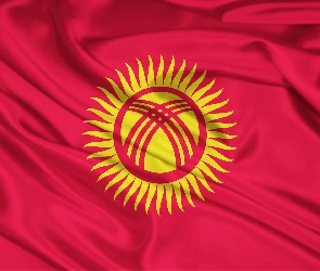 Flaga, Kirgistan