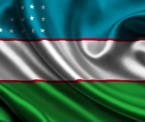 Flaga, Uzbekistan