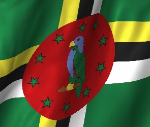 Dominika, Flaga