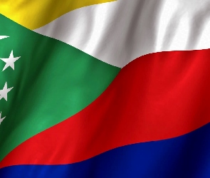 Flaga, Komorów, Związku