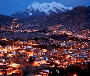 Góry, Miasto, Boliwia, La Paz