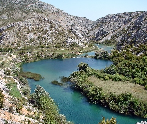 Park, Rzeka, Paklenica, Góry, Narodowy