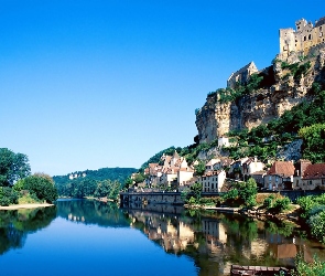 Rzeka, Budowla, Francja, Wybrzeże