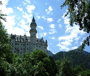 Neuschwanstein, Niemcy, Zamek