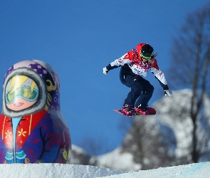 Olimpiada, Medalistka, Jenny Jones, Sochi, Brązowa, Snowbording, Slopestyle