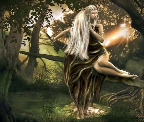 Leśny, Elf