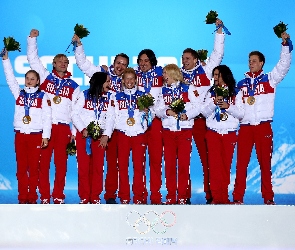 Łyżwiarze, Podium, Rosyjscy