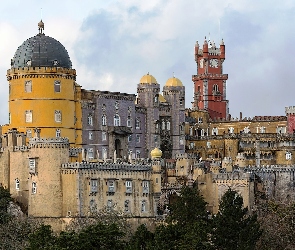 Portugalia, Sintra, Pałac, Pena