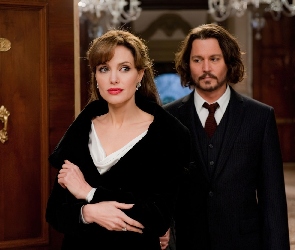 Film, Johnny Depp, Angelina Jolie, Turysta