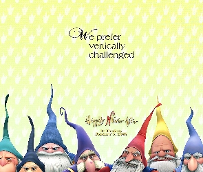 Happily N Ever After, Happy Wkręt, krasnale, czapeczki