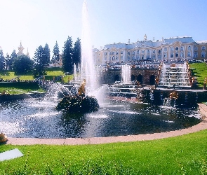 Pałac, Rosja, Fontanna