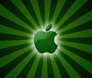 Zielone, Apple, Świecące