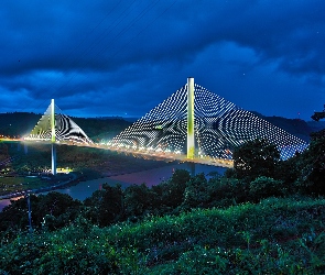 Kanał, Roślinność, Most, Centenario, Panamski