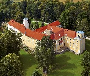 Drzewa, Polska, Hotel Zamek na Skale, Pałac w Trzebieszowicach, Wieś Trzebieszowice, Dolnośląskie