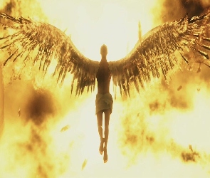 Anioł, Lot, Deus Ex, Skrzydła