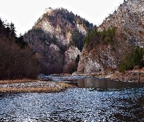 Góry, Dunajca, Las, Przełom, Pieniny