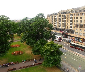 Ogród, Miasto, Edynburg