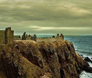 Dunnottar, Szkocja, Zamek