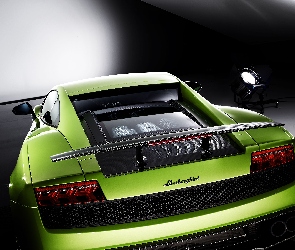 Zielone, Spojler, Lamborghini Gallardo