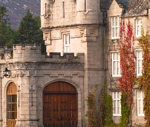 Zamek w Balmoral, Bluszcz, Szkocja, Balmoral Castle