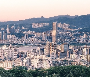 Góry, Miasto, Korea Południowa, Seul